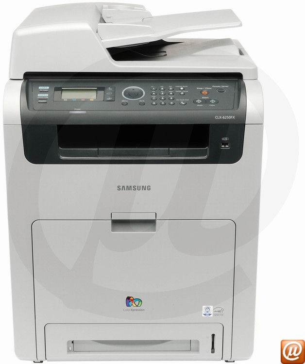CLX-6250FX/XAZ - Impressora Multifuncional Laser Color Samsung CLX-6250FX (Impresso / Cpia: 24ppm; Scanner Duplex; Fax) Duplex